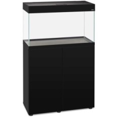 Aquael opti set 125 LED preto aquário conjunto + gabinete