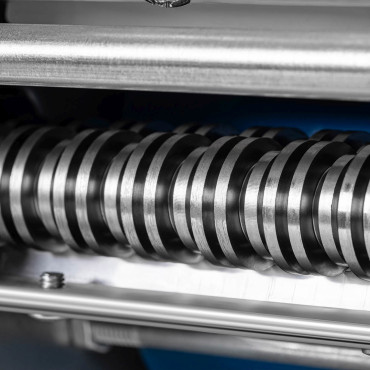 Taglierina per macchina per tappezzeria elettrica in acciaio inox 230 V 550 in 160 mm