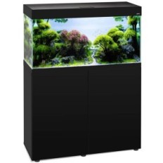 Aquael Opti Set 200 LED Black Aquarium Kit + Cabinet