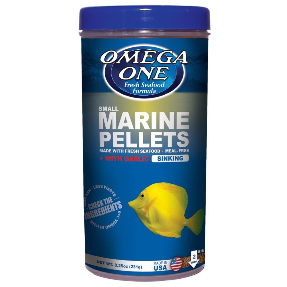 Omega One Marine Pellets Hvidløg synker små 231g
