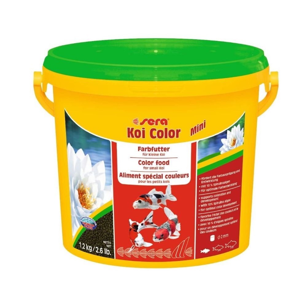 Juust Koi Värv Mini 3.800 ml Granulaat - koi aluseline toit