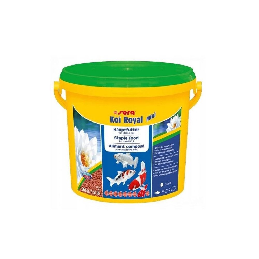 Queso Koi Royal Mini 3.800ml -Agranular comida básica para koi.