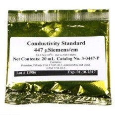 447 US / CM Conductivity Calibration Solution