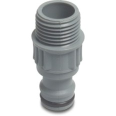 Flostide PVC Connector 3/4 gz x αρσενικό κλικ