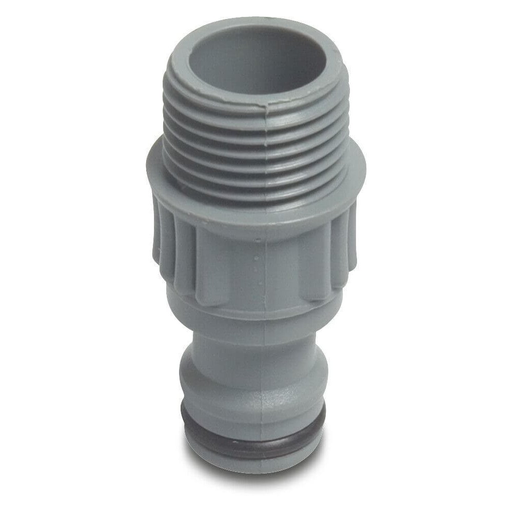 FLOSTIDE PVC connector 3/4 GZ X Male click