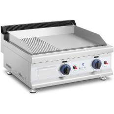 Plynový gril Dvojitý plyn-nerezový petroleum na zemný plyn 2x 3,1 kW 0,02 bar 60 x 40 cm