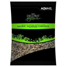 Aquael Natural multicolored žvyras 5-10mm 10kg