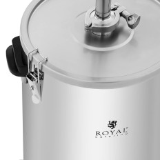 Destilador que limpia en agua para producir aceites esenciales de acero inoxidable 20 l