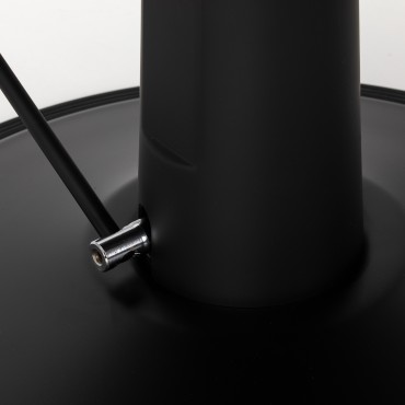 Sillón de peluquería Gabbiano Lucca marrón — detalle de la base