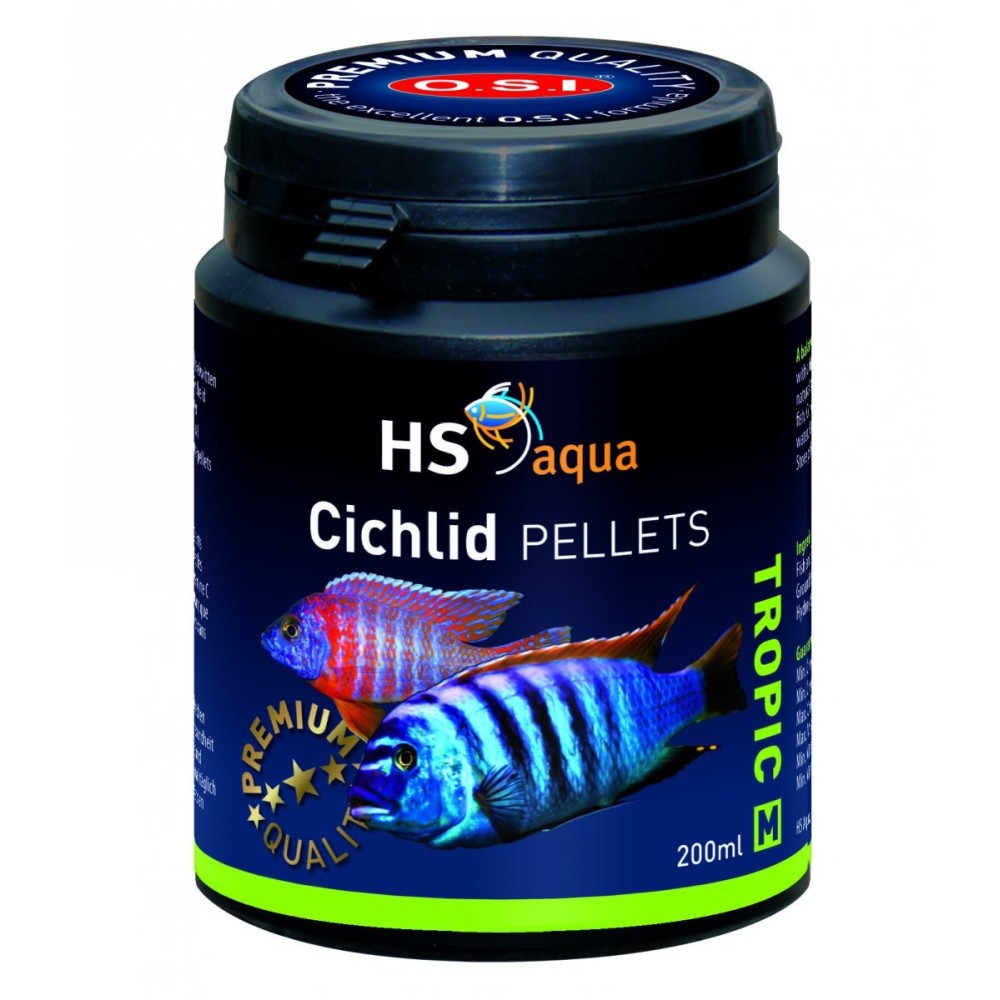 HS /O.S.I. Cichlid Pellets M 200ml