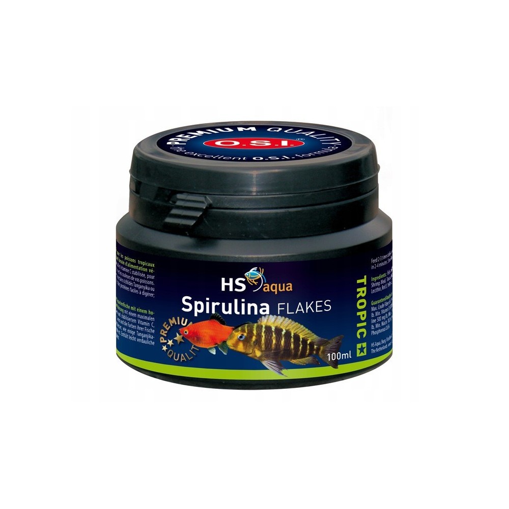 Hs /O.S.I. Spirulina vločky 100ml