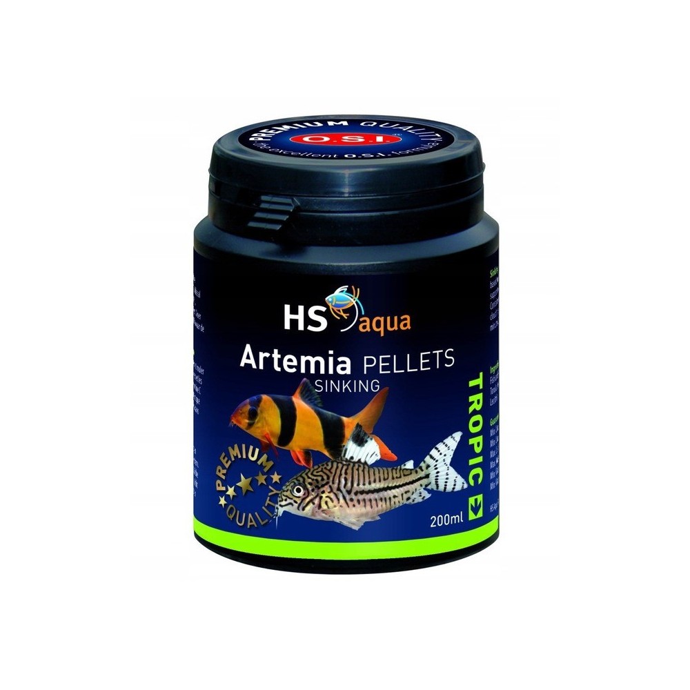Hs /O.S.I. Artemia pelety 200ml