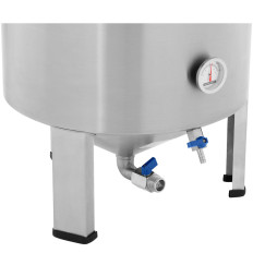 Container fermentátor sör fermentor rozsdamentes acélból 60 l