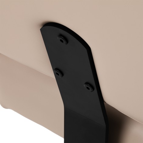 Poltrona da Parrucchiere Hair System Jet Latte Beige — primo piano dello schienale