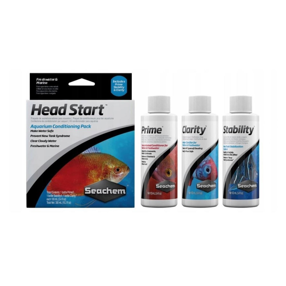 Seachem Head Start Pack 3x100ml