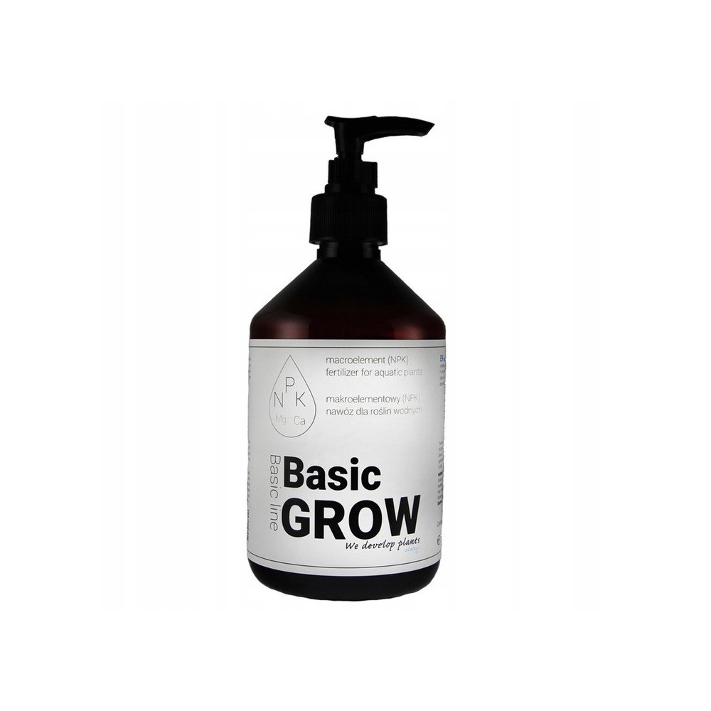 Qualtrop Basic Grow 500 ml - makroelements NPK mēslojums ūdens augiem