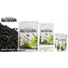 Qualtrop Platinium solo preto pó 1L - Substrato mineral para plantas ornamentais crescentes de água