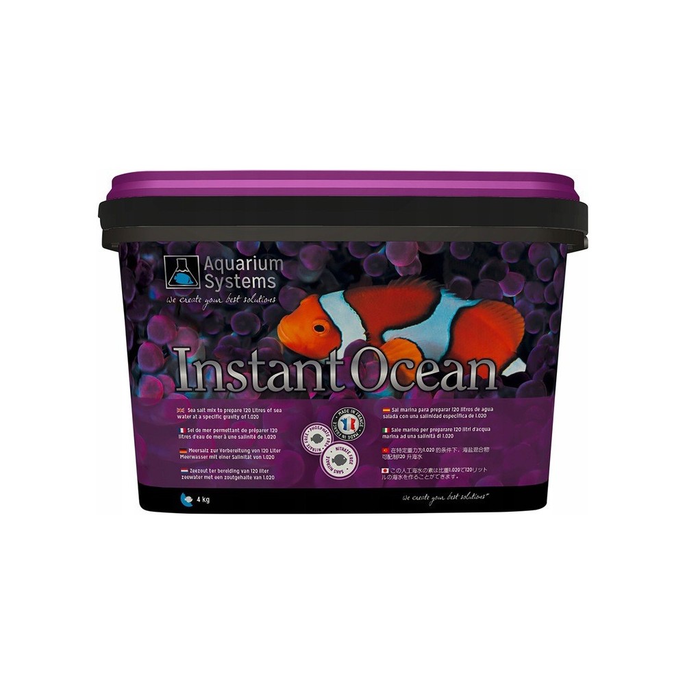 Instant Ocean 4kg - jūras sāls