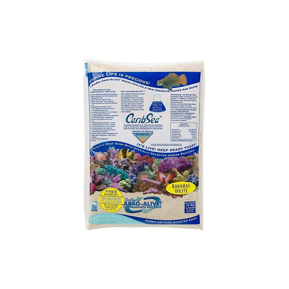 Caribsea Aragalive Bahamu salas 9,07 kg