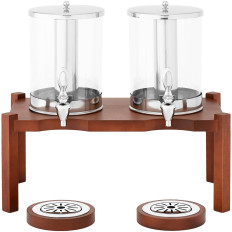 Dispenser-annostelija juoma-mehuille Limonadi kaksinkertainen jäähdytetty 2 x 7 l