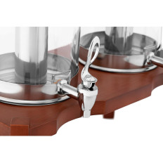 Dispenser Dispenser per succhi di bevande Limonata Doppia raffreddamento basato su 2x 7 l