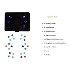 Maxper MJ-L165 mėlyna 65W belaidis internetas