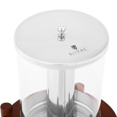 Dispenser Dispenser per bevande succhi limonata raffreddati sulla base del legno 7 l