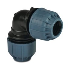 Jason knee 90 ° PP 32mm clamp 10bar