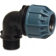 Kolano Jason 90° PP 32mm x 1" GZ 10bar