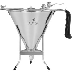 Dispenser Gun for stainless steel sauces + stand 3 nozzles 1.8 L