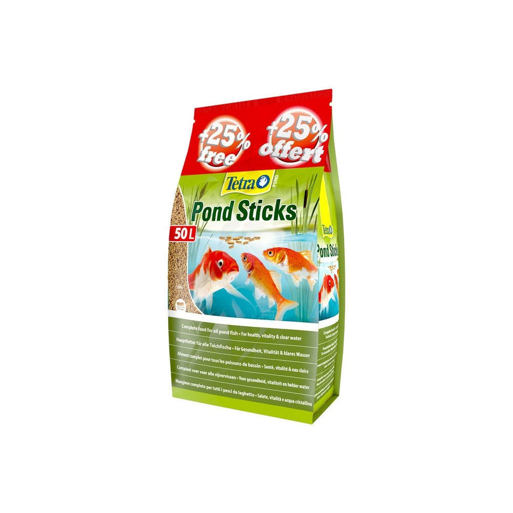 TETRA Pond Sticks 40L + 25% gratis