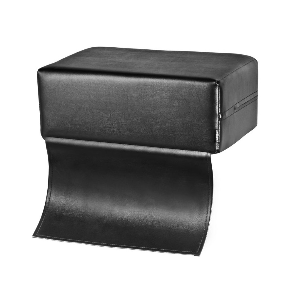 Siège enfant noir pour fauteuil de barbier