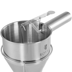 Pištolj za dozator za od nehrđajućeg čelika krema u umaku od umaka. 8 mm 1.2 l