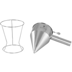 Spenderpistole für Edelstahl-Sahne-Saucen-Düsen-Mi. 8 mm 1,2 l