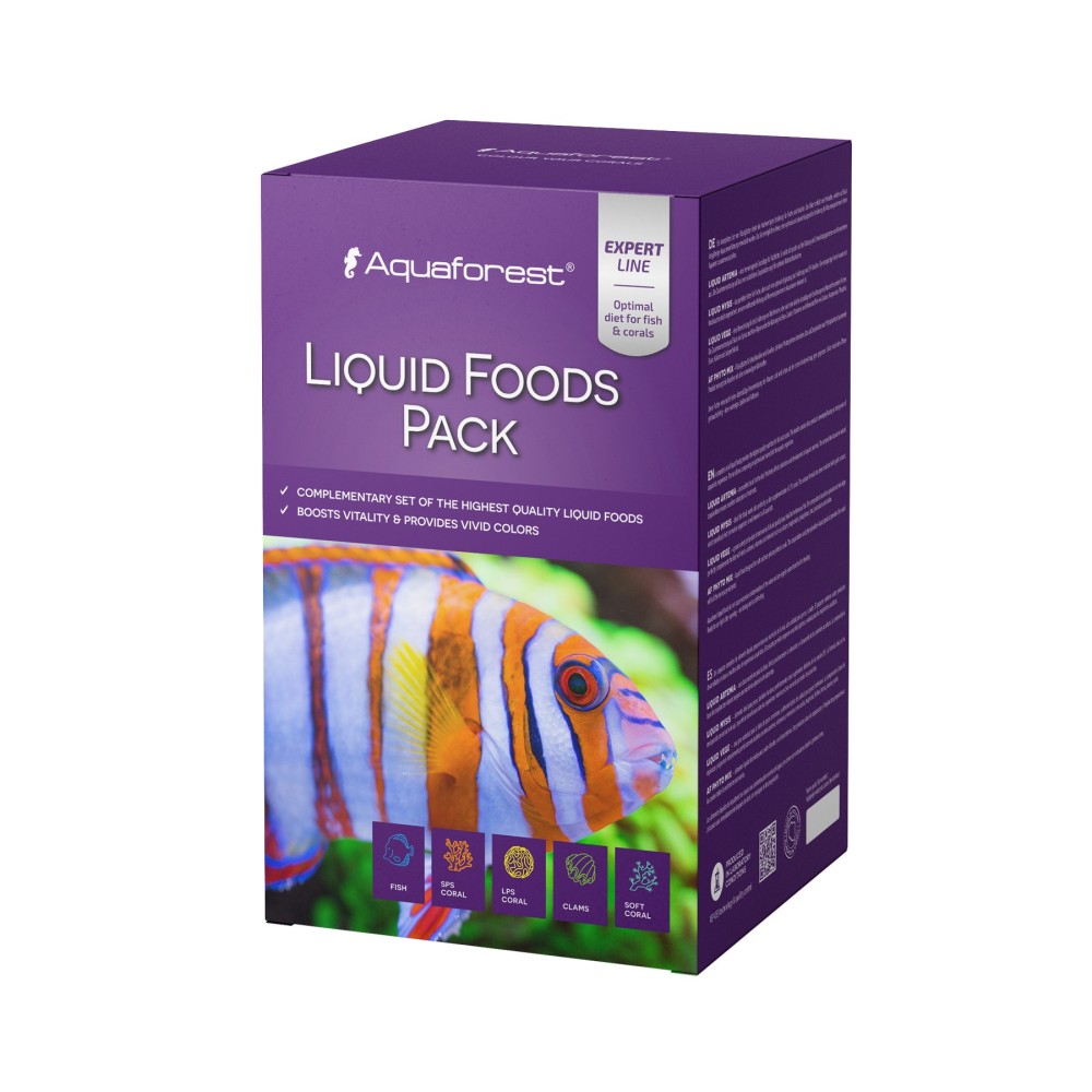 AQUAXOREST LIQUID FOODS PACK 4X250 ml