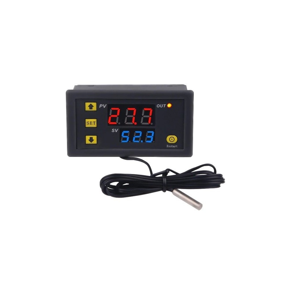 Controlador de temperatura de 12V de -50 ° C a 120 ° C - W3230 - Termostato