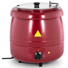 Kociołek termői elektromos leveshez Cool-Touch 400 10 l 35-80 ° C-on piros