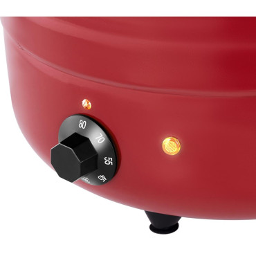 Kociołek Termos pre elektrickú polievku Cool-touch 400 v 10 l 35-80c červená