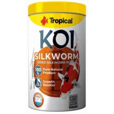 Koi Silkworm Gedroogde Silkworm Pupae 1000 ml / 330g