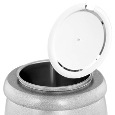 Kociołek-termos voor elektrische soep met cool-touch 400 in 10 l 35-80C zilver