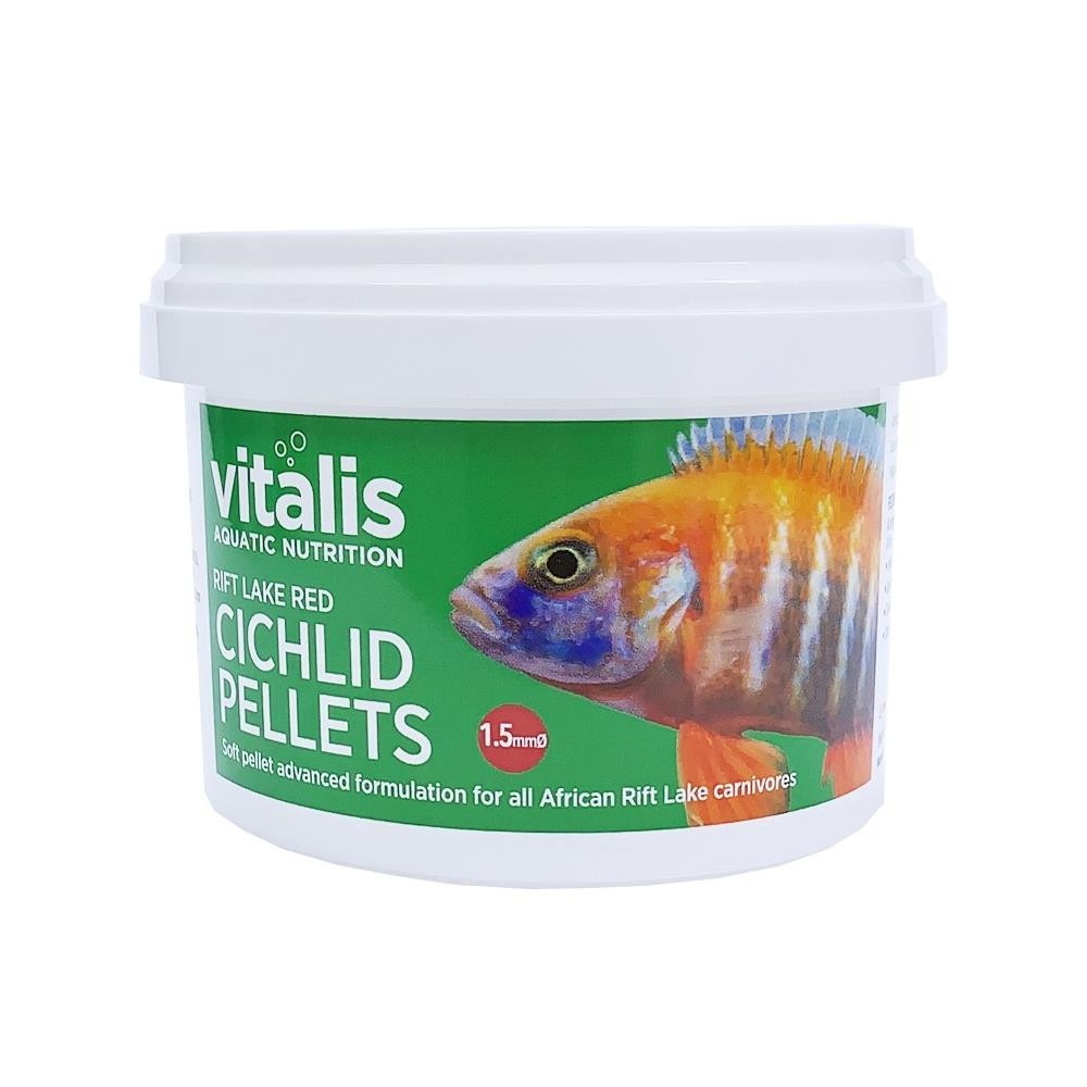 Vitalis R.L.CICHLID Granulas Red S 1.5mm 140g 280ml