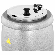 Termoni Kochiłek per zuppa elettrica con cool-touch 400 in argento 10 l 35-80C