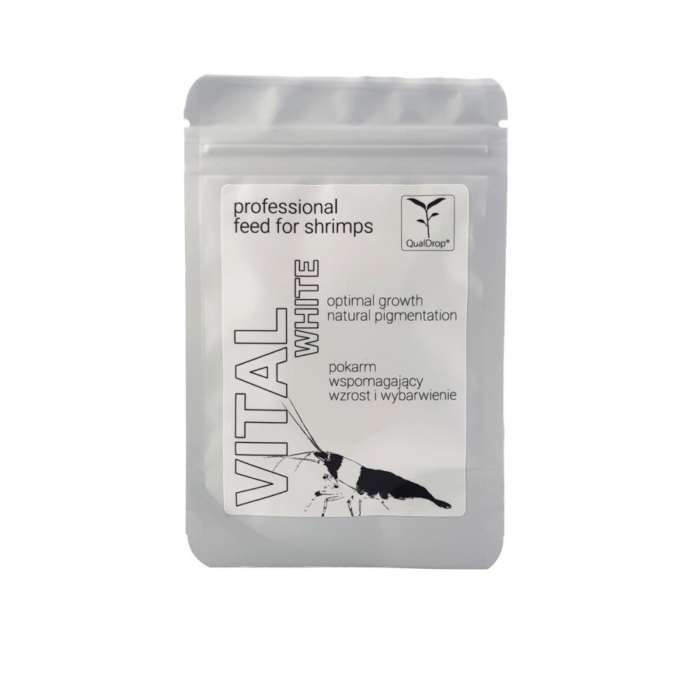 Qualtrop Vital White 10g Food Supporting Growth and Color