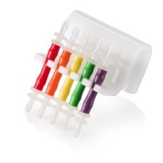 Holder for hoses for dispenser for Samudra Edge Handle glass