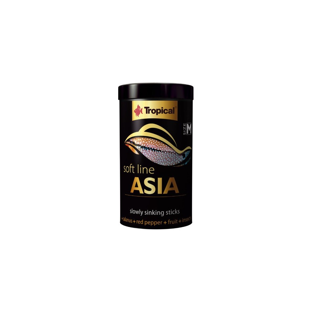 Tropisk blød linje Asia størrelse m 250ml / 150g