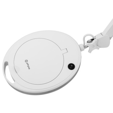 Lampa kosmetisk förstoringsglas med förstoringsglas mobil 5 dpi 60x LED ons. 127 mm