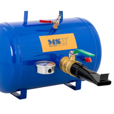 Inflatori rõhupaak rehvide pumpamiseks manomeetriga 8 bar 19,5 l
