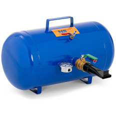 Inflatori rõhupaak rehvide pumpamiseks manomeetriga 6-8 bar 38,5 l