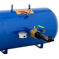 Spremnik za inflator za pumpanje guma s manometar 6-8 bar 38.5 l