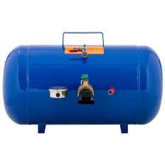 Tank tlaka za napihovanje za črpanje pnevmatik z manometrom 6-8 bar 38,5 l